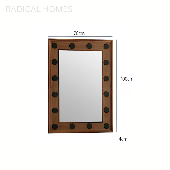 VALEN Aesop Solid Wood Wall Mirror