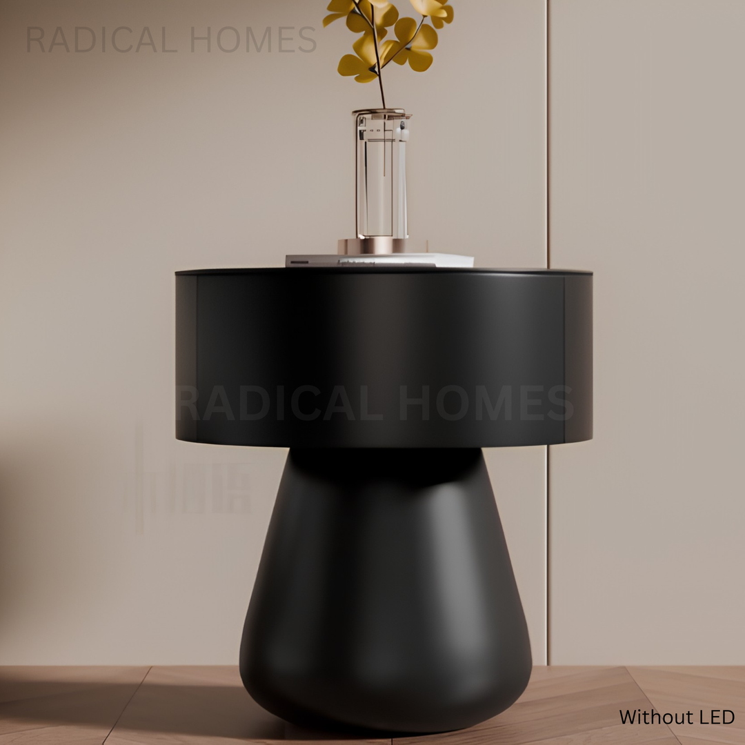 KINO Modern Round Bedside Table