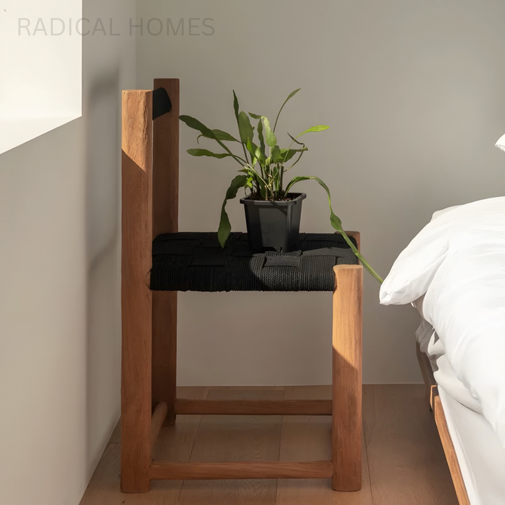 RENVARO Rustic Solid Wood Dining Chair