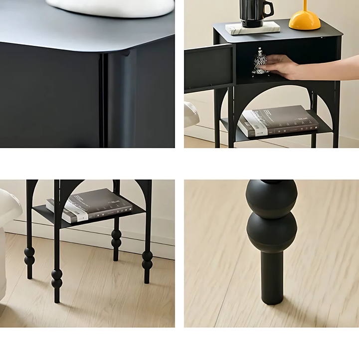 ORSON Rustic Bedside Table