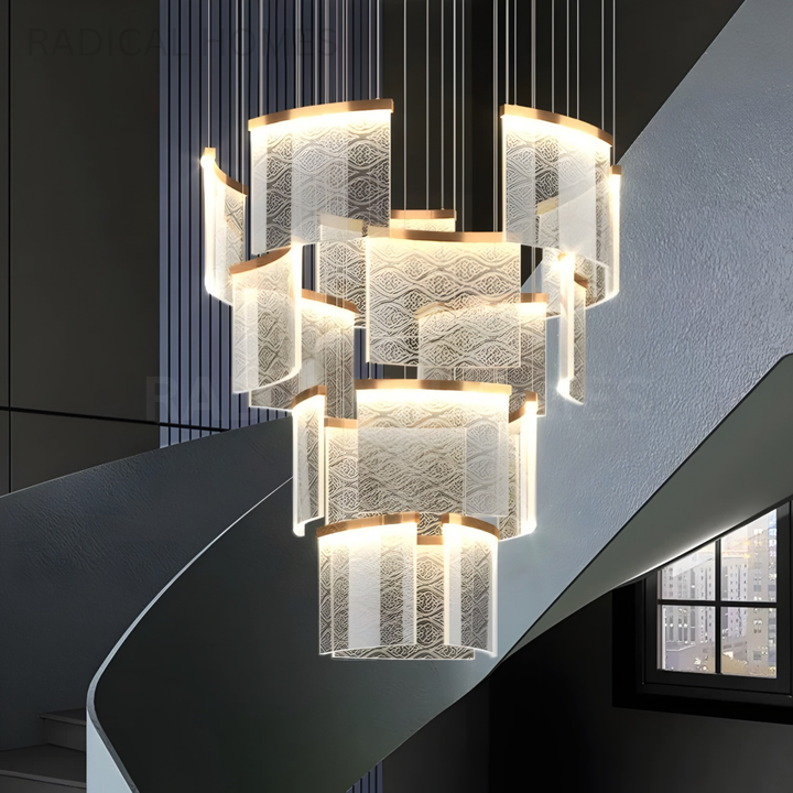 AURELION Modern Grand Chandelier - Radical Homes Singapore