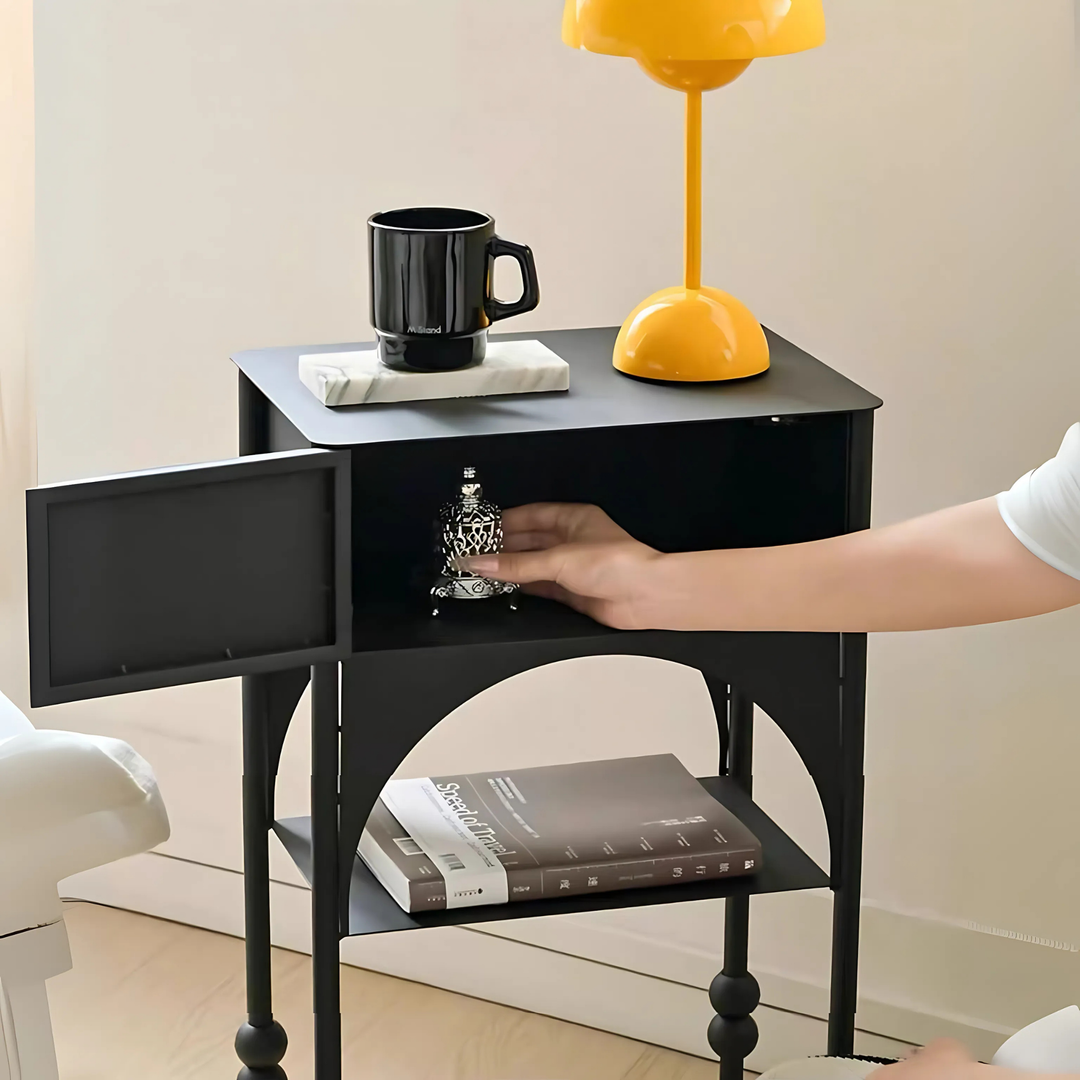 ORSON Rustic Bedside Table