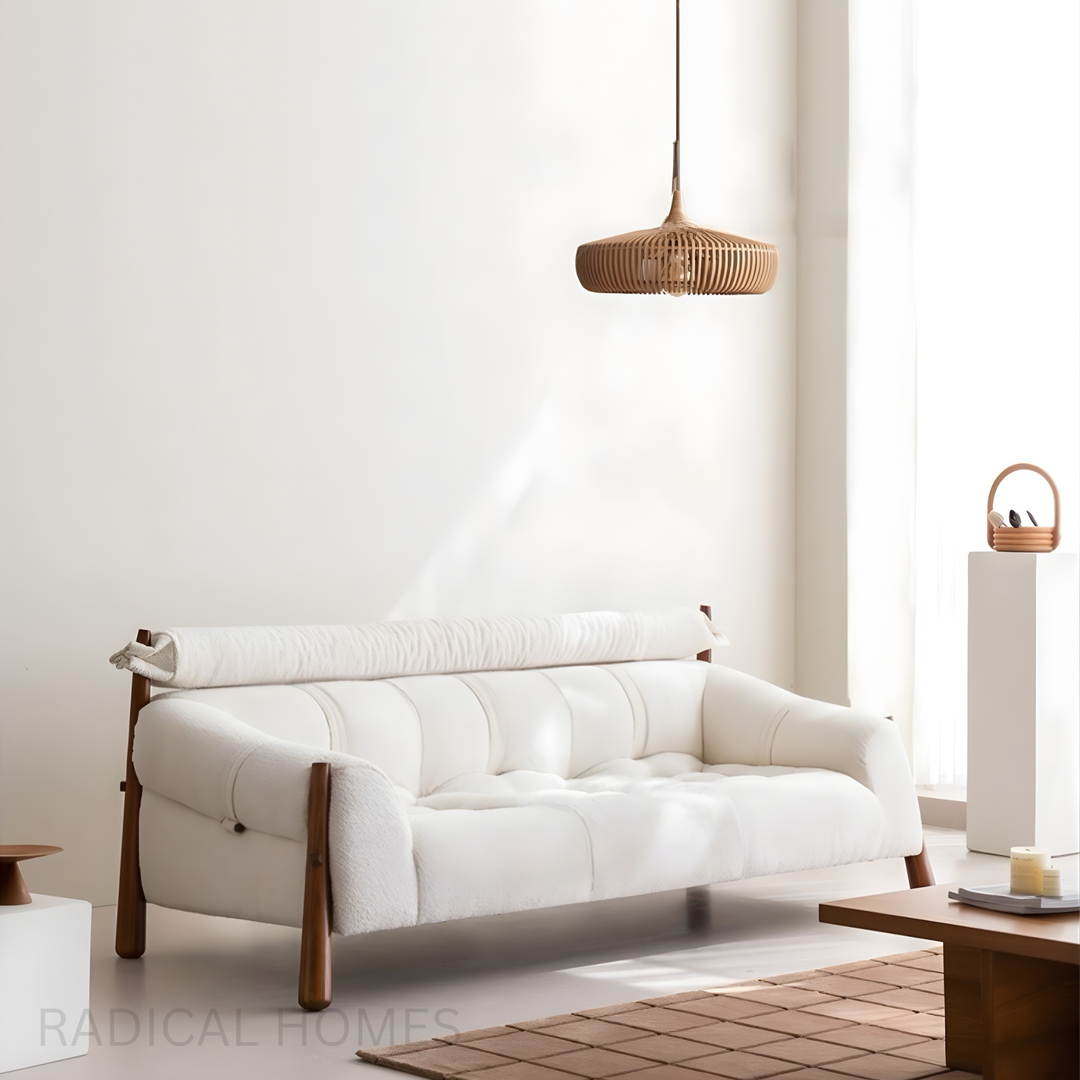 BURAN Modern Boucle Fabric Sofa