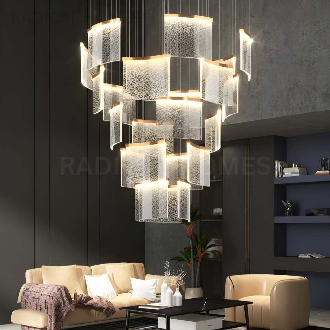 AURELION Modern Grand Chandelier - Radical Homes Singapore