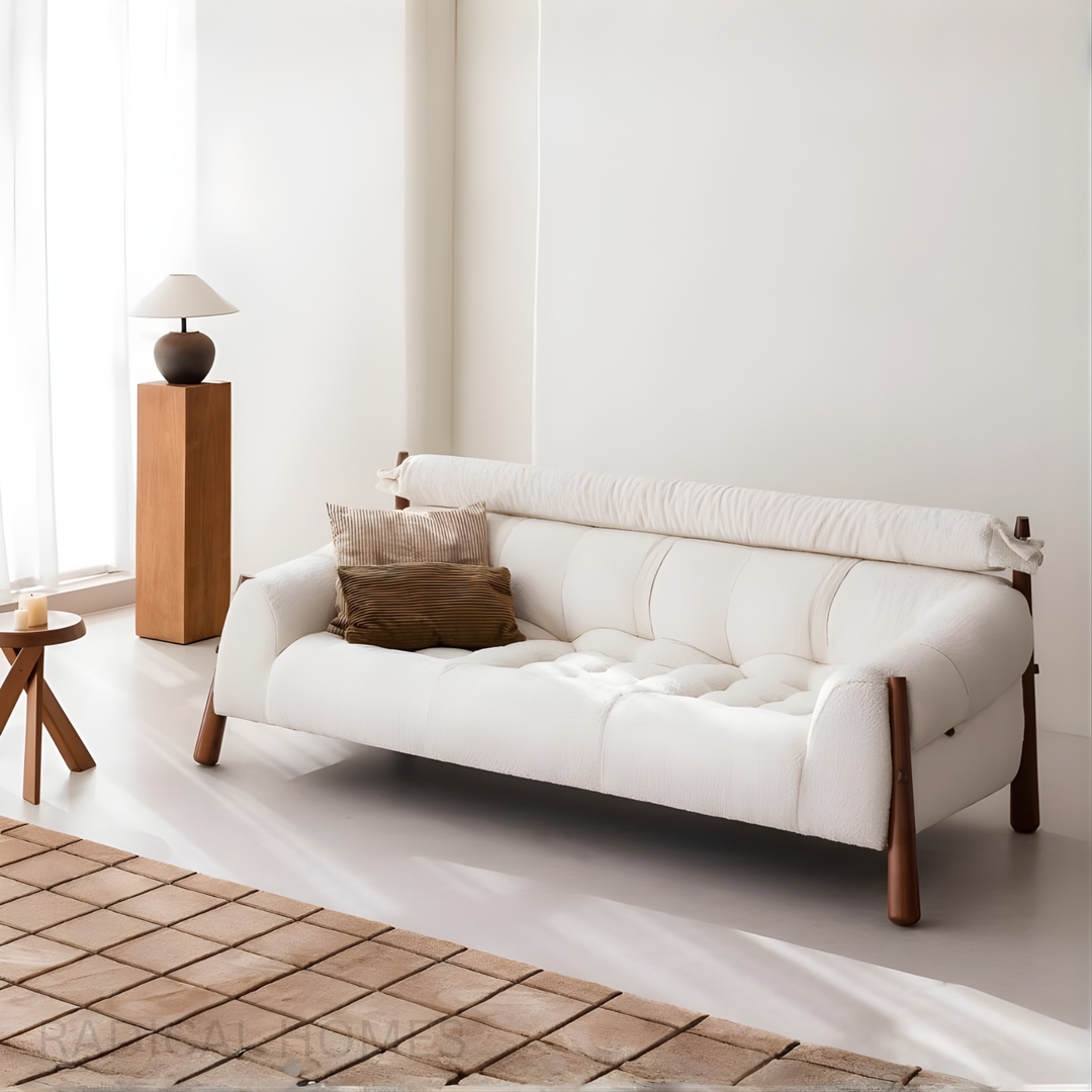 BURAN Modern Boucle Fabric Sofa