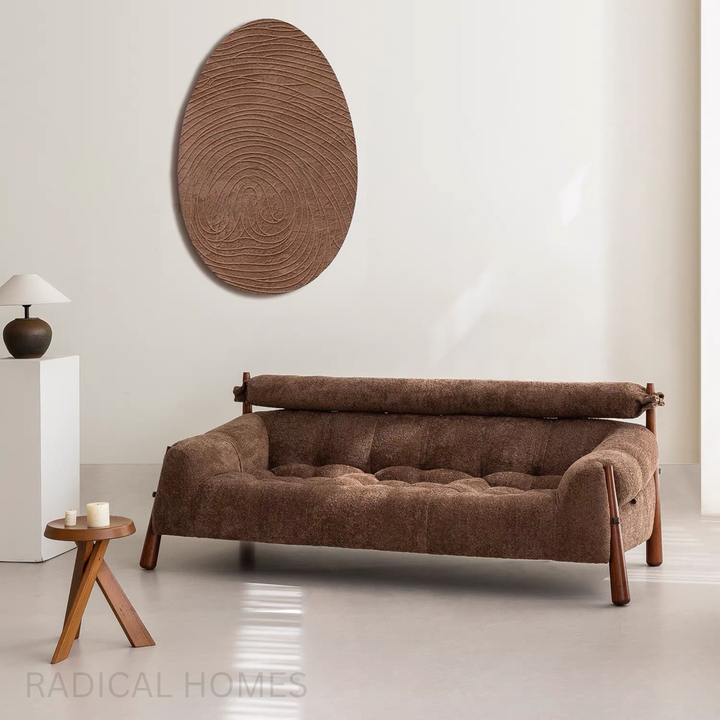 BURAN Modern Boucle Fabric Sofa