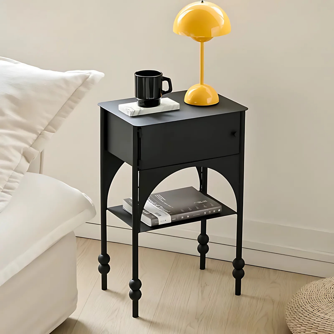 ORSON Rustic Bedside Table