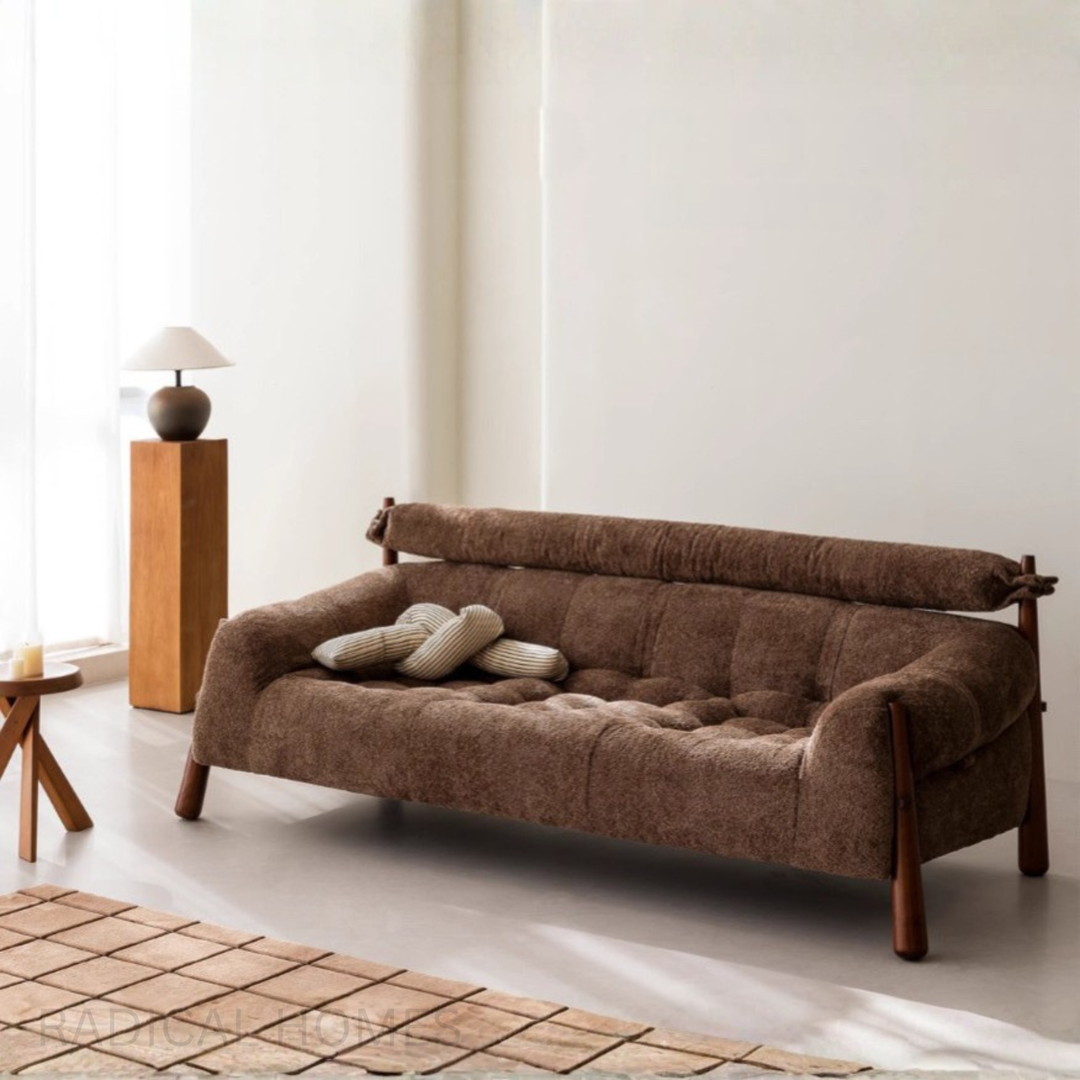 BURAN Modern Boucle Fabric Sofa