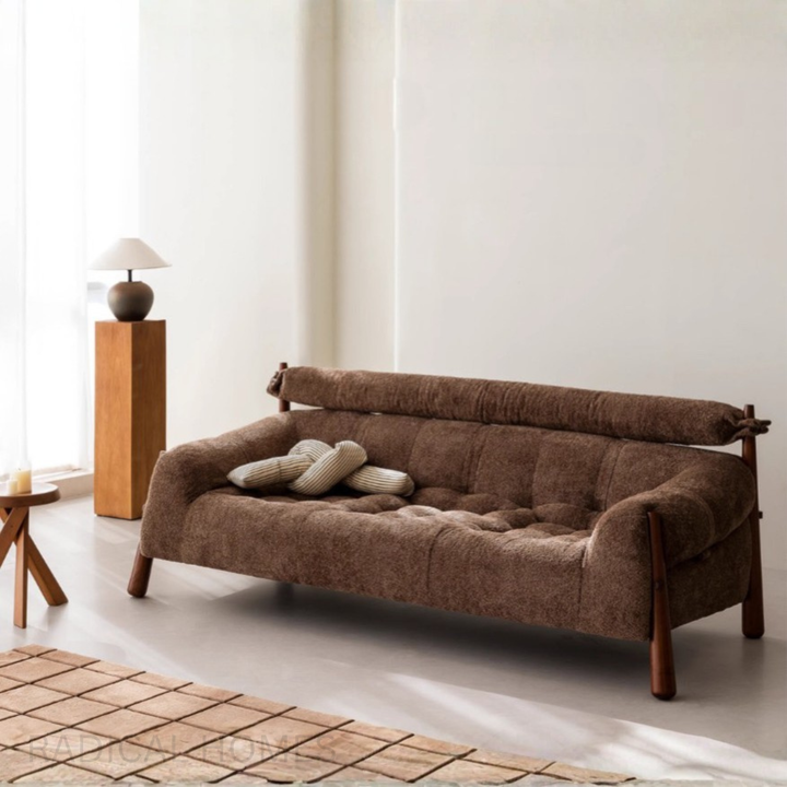 BURAN Modern Boucle Fabric Sofa