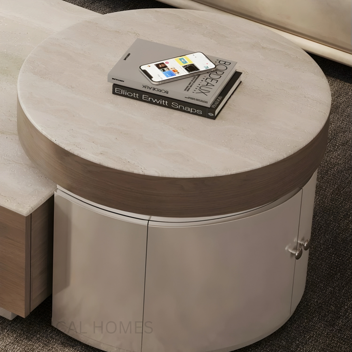 ARCUS Modern Sintered Stone Coffee Table Set