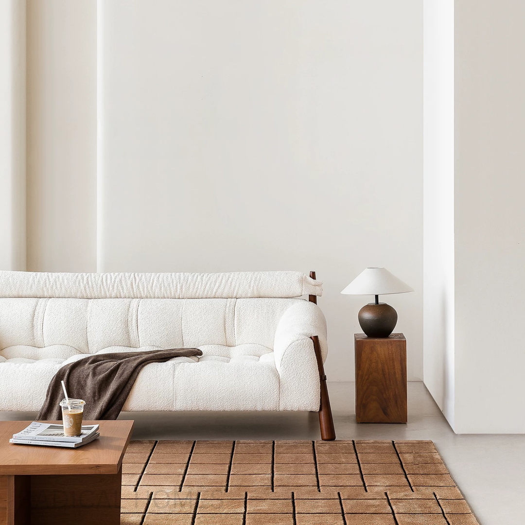 BURAN Modern Boucle Fabric Sofa