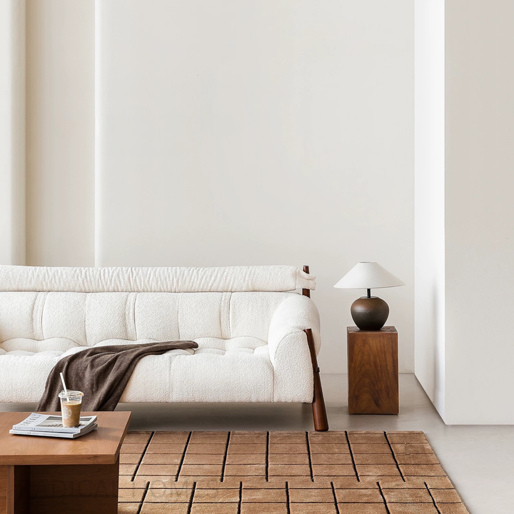 BURAN Modern Boucle Fabric Sofa