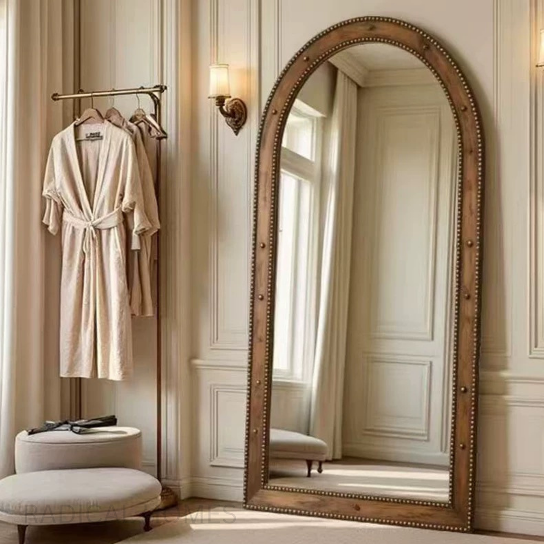 ARVINE Vintage Full Length Arch Mirror - Radical Homes Singapore