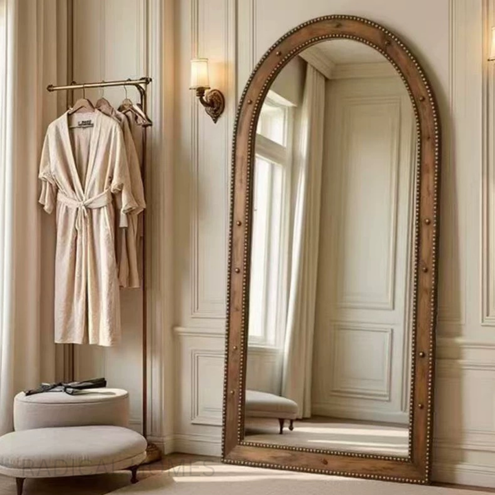 ARVINE Vintage Full Length Arch Mirror - Radical Homes Singapore