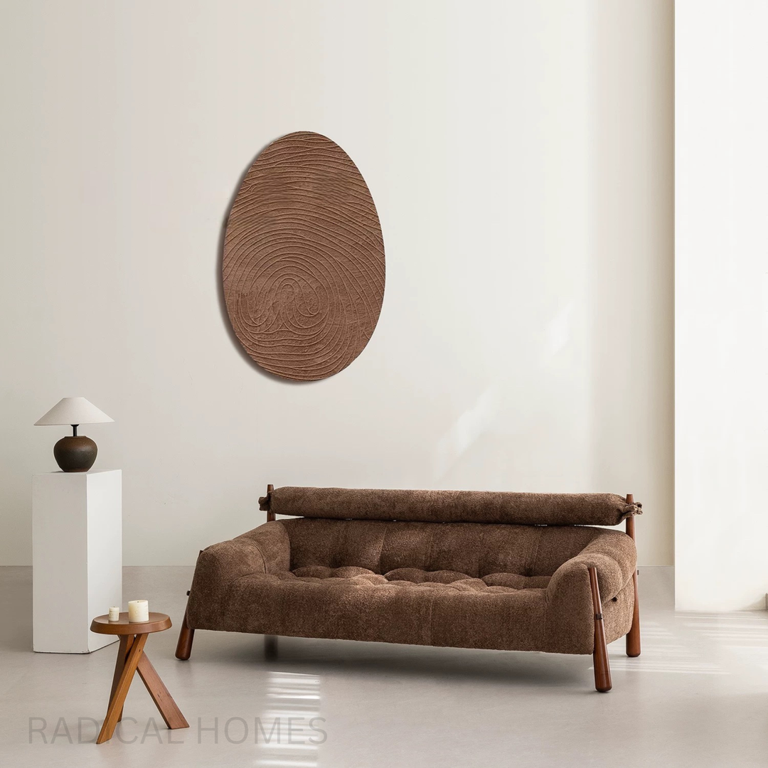 BURAN Modern Boucle Fabric Sofa