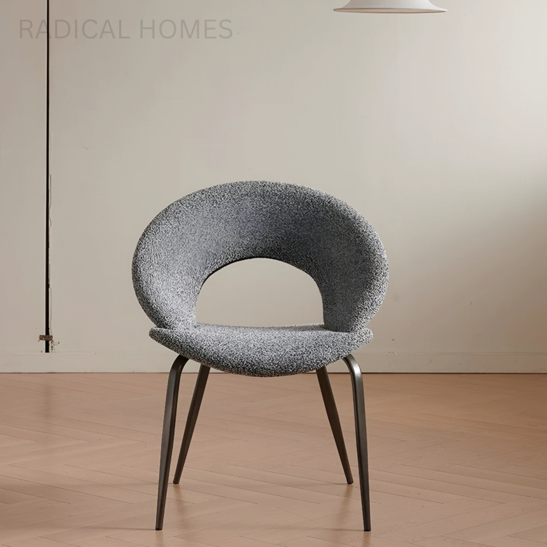 CELVIA Modern Fabric Dining Chair - Radical Homes Singapore