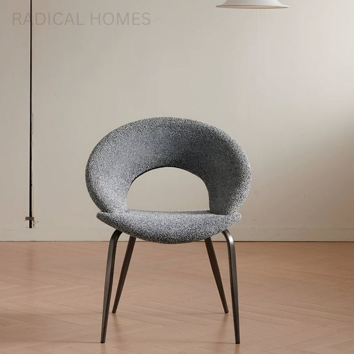 CELVIA Modern Fabric Dining Chair - Radical Homes Singapore