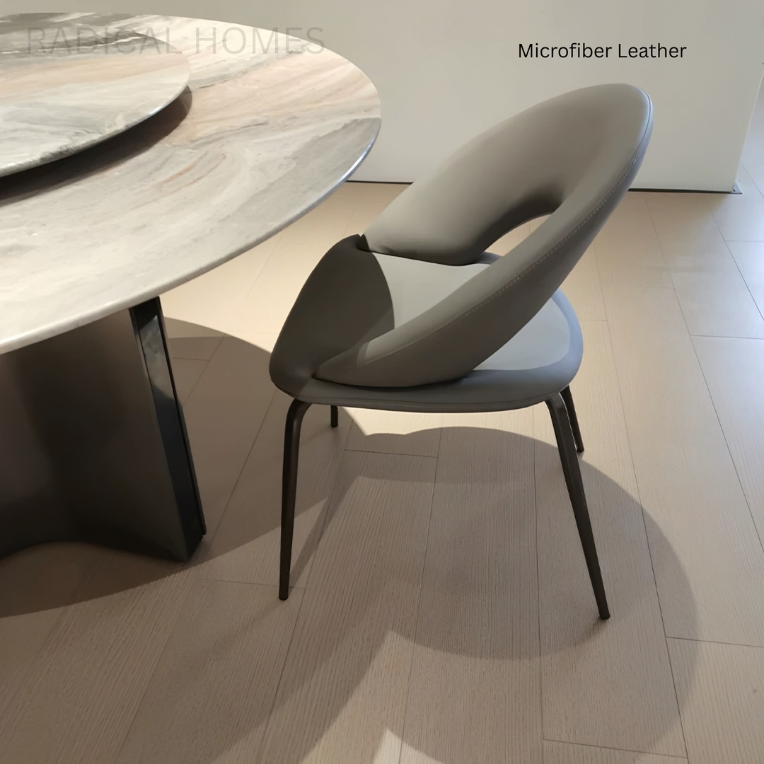 CELVIA Modern Fabric Dining Chair - Radical Homes Singapore