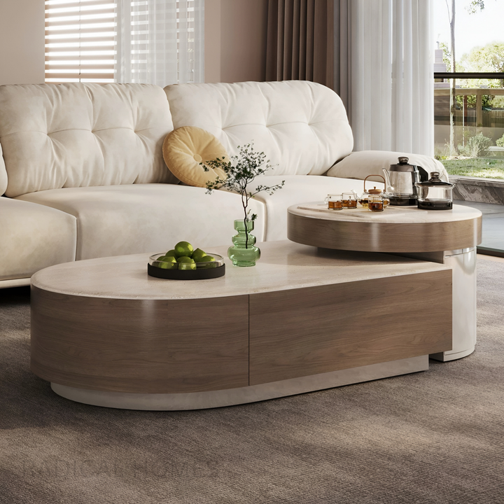 ARCUS Modern Sintered Stone Coffee Table Set