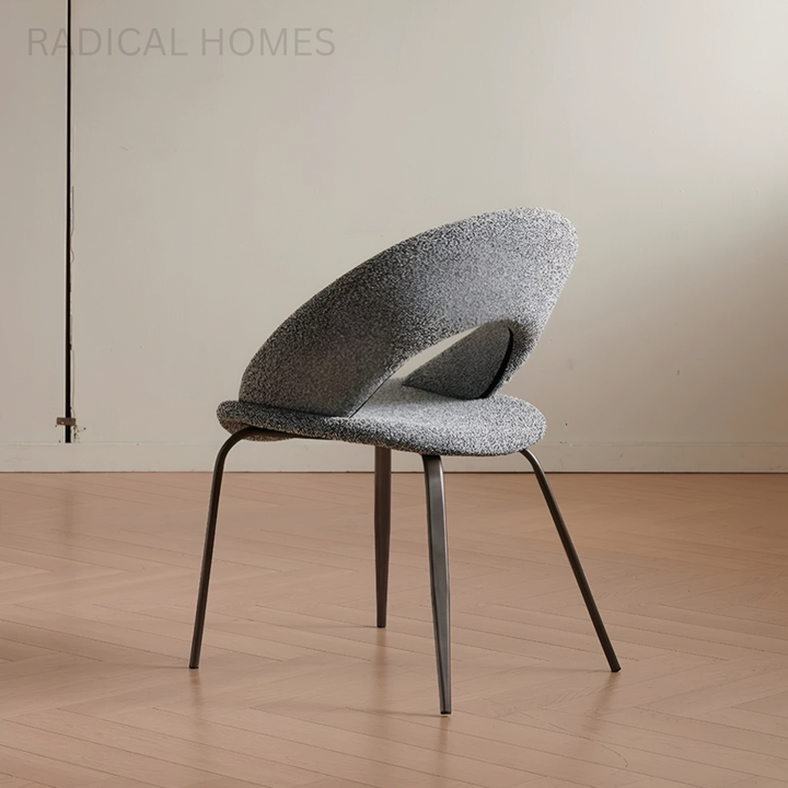 CELVIA Modern Fabric Dining Chair - Radical Homes Singapore