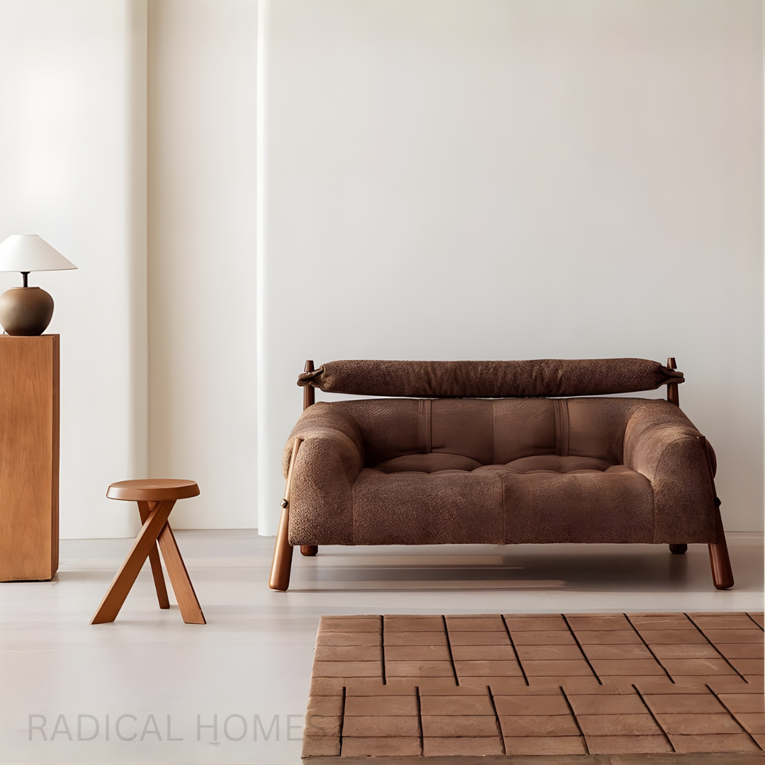 BURAN Modern Boucle Fabric Sofa