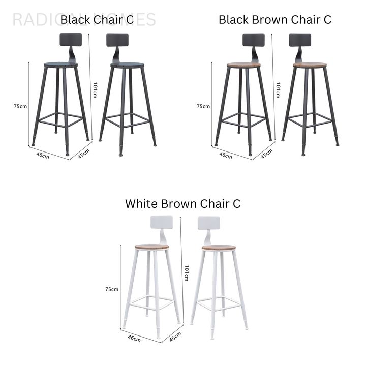 VRADA Modern Outdoor Bar Table