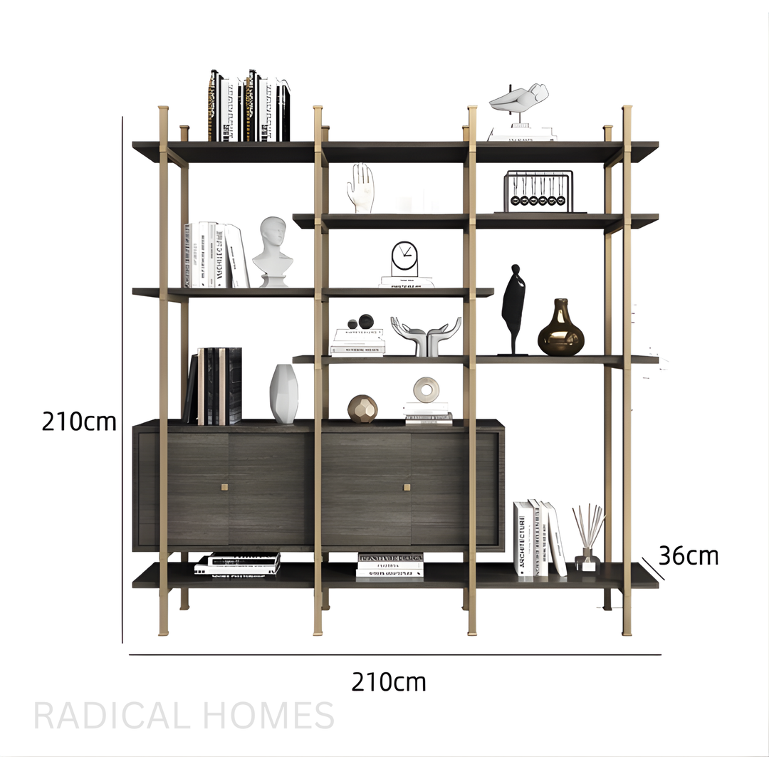 LUMERA Rustic Display Shelves
