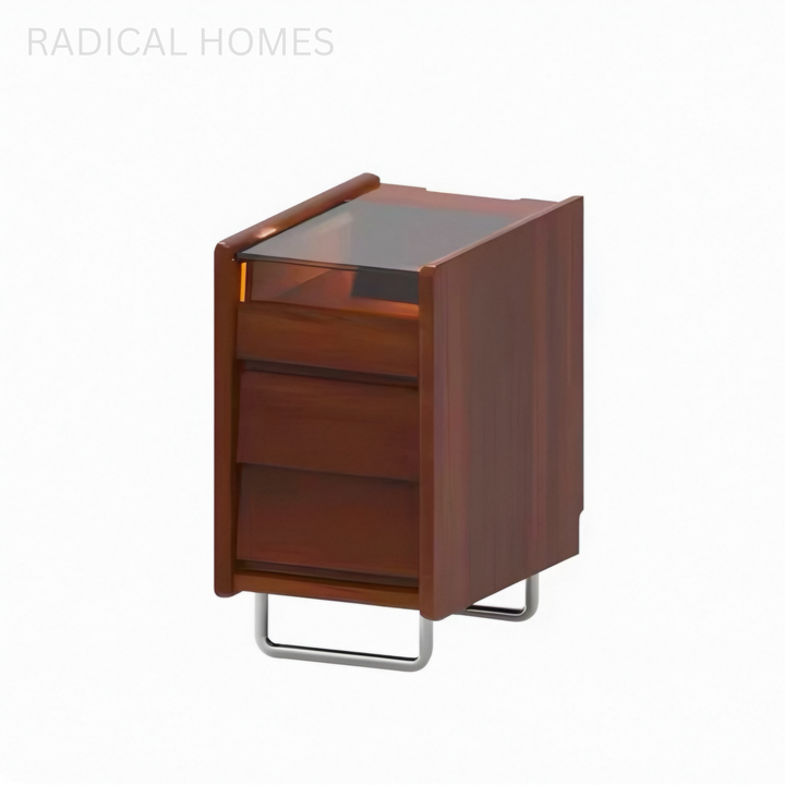 MORI Modern Solid Wood Bedside Table