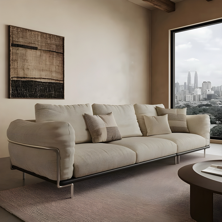 LENSA Modern Fabric Sofa