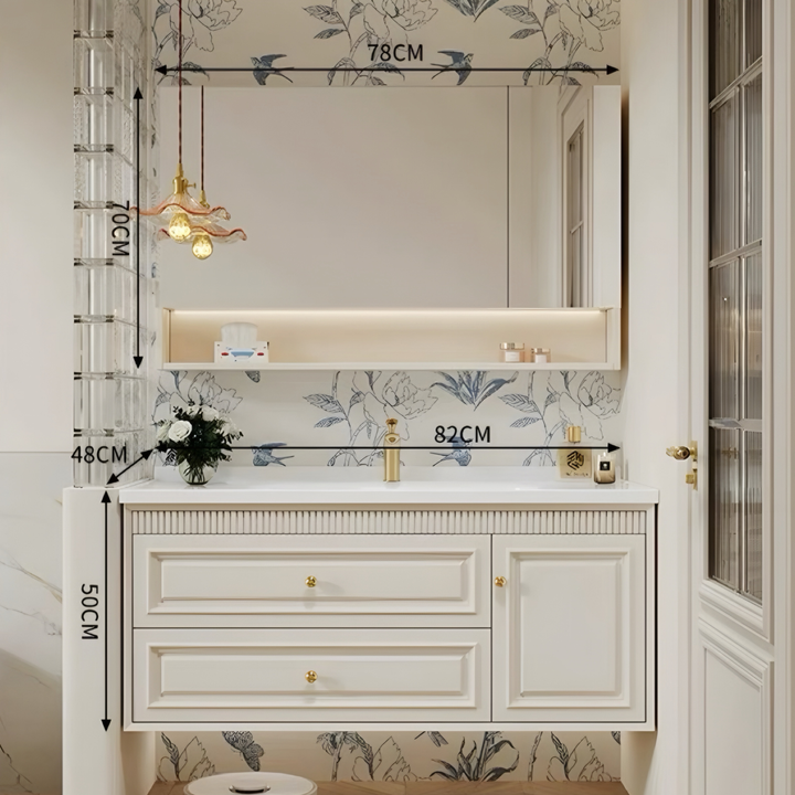 GREME French Bathroom Vanity Sink