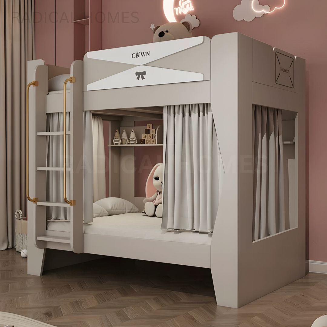 LUMELLA Modern Double Decker Bedframe - Radical Homes Singapore