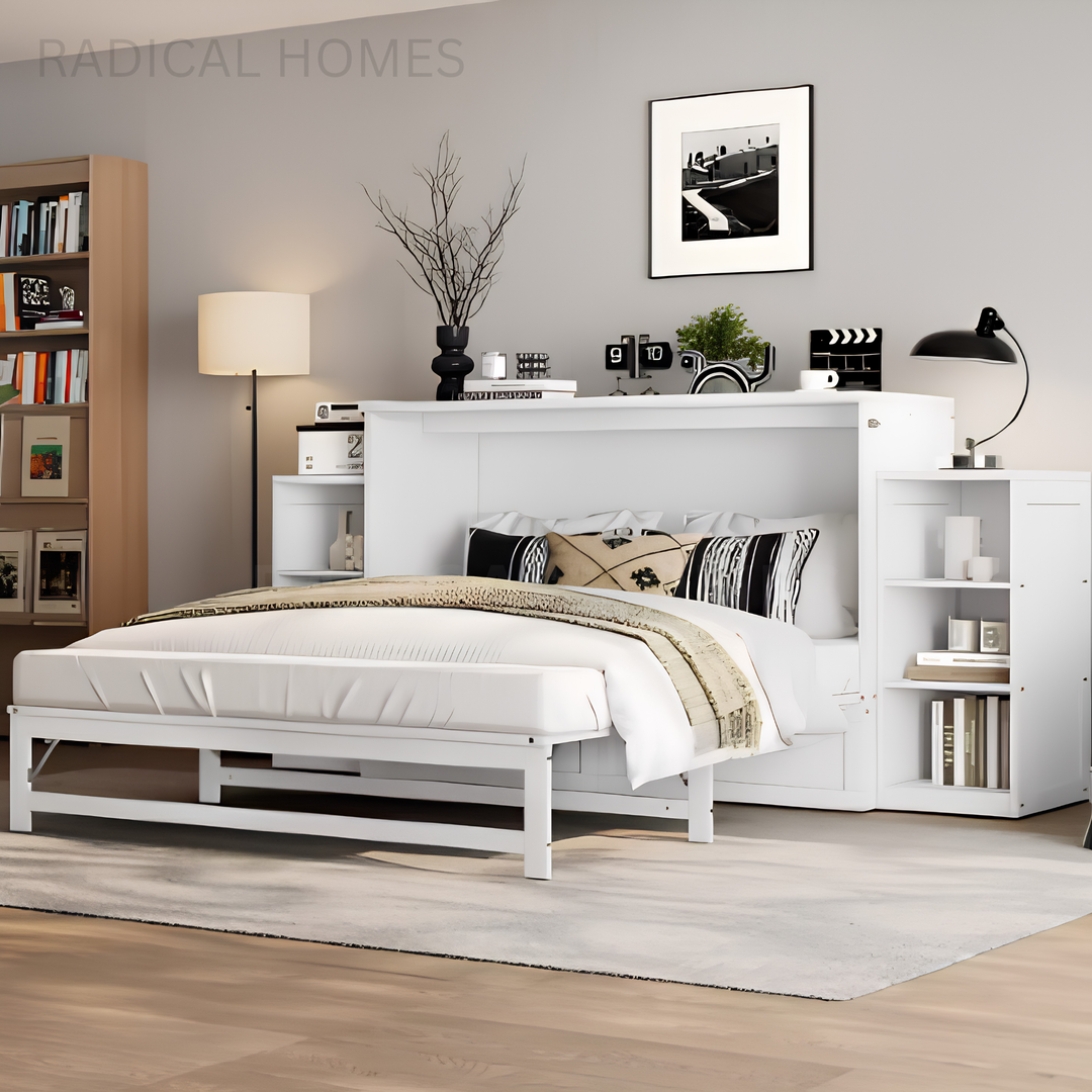 ZALDI Modern Murphy Storage Bedframe