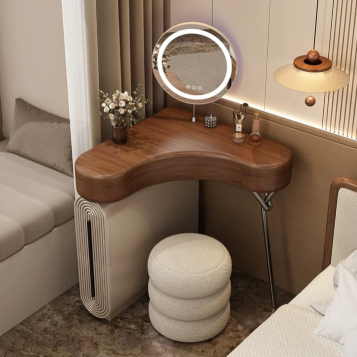 SERENA Minimalist Solid Wood Vanity Set