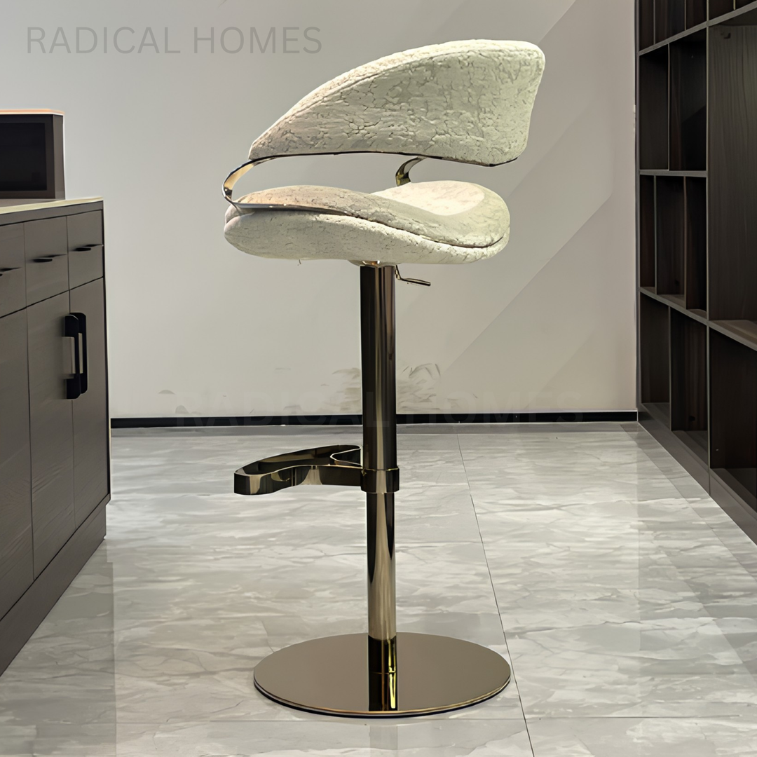 KAYLEE Modern Fabric Bar Stool