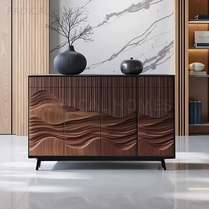MARCEL Rustic Walnut Wood Sideboard