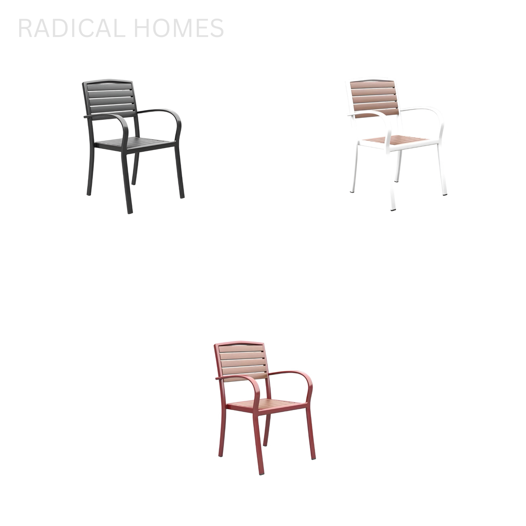 ODEAL Modern Outdoor Sintered Stone Dining Table