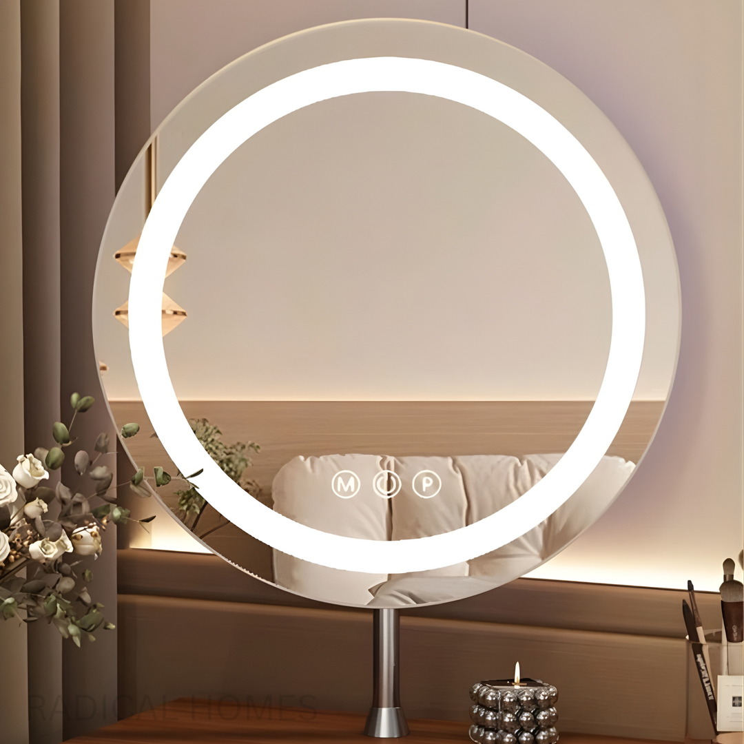 SERENA Minimalist Solid Wood Vanity Set