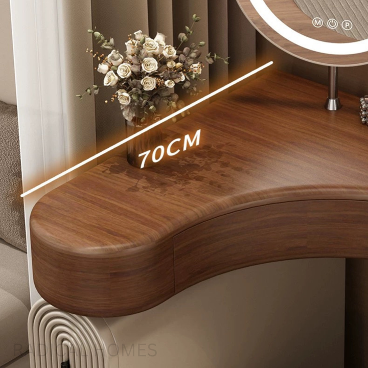 SERENA Minimalist Solid Wood Vanity Set