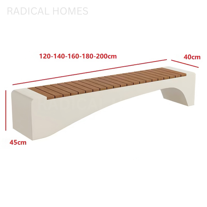 MONI Modern Outdoor Bench