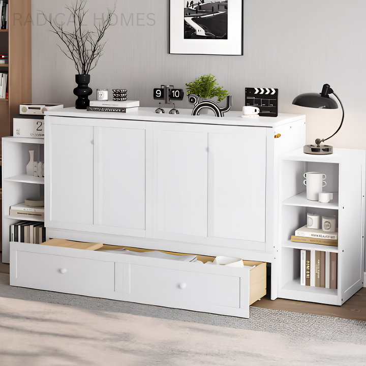 ZALDI Modern Murphy Storage Bedframe