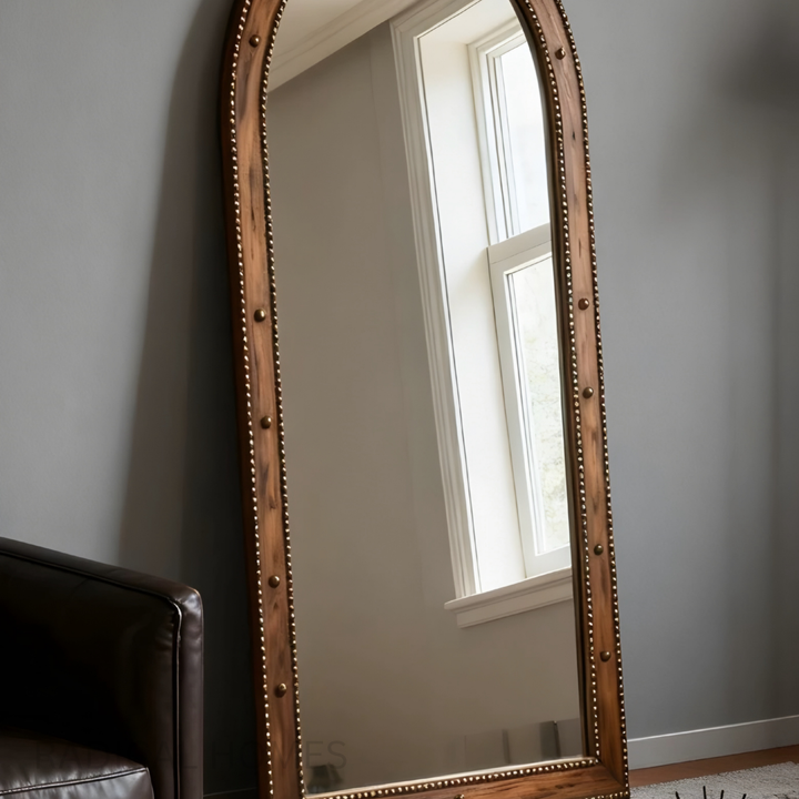 ARVINE Vintage Full Length Arch Mirror - Radical Homes Singapore