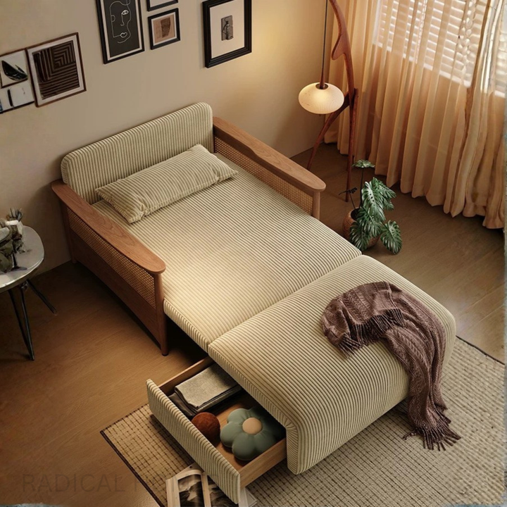 LUNARA Rattan Electric Recliner Sofa Bed