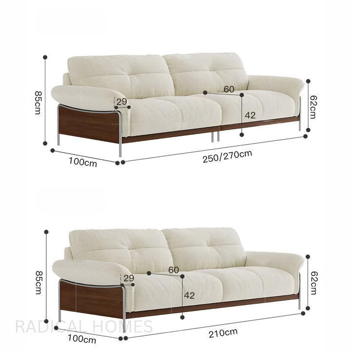 REMOR Modern Fabric Sofa