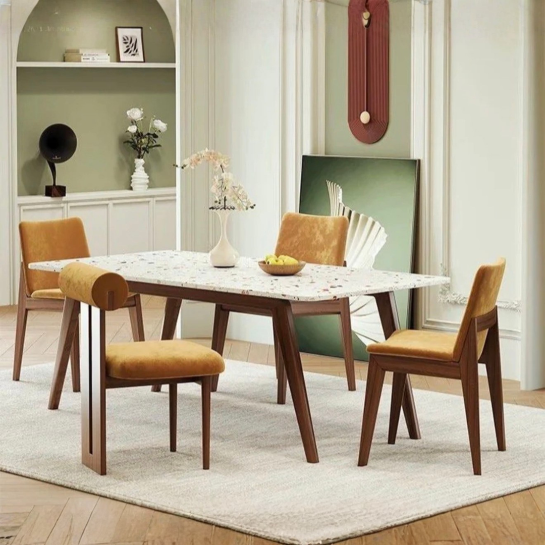 CELINE Modern Terrazzo Dining Table (INSTOCK)