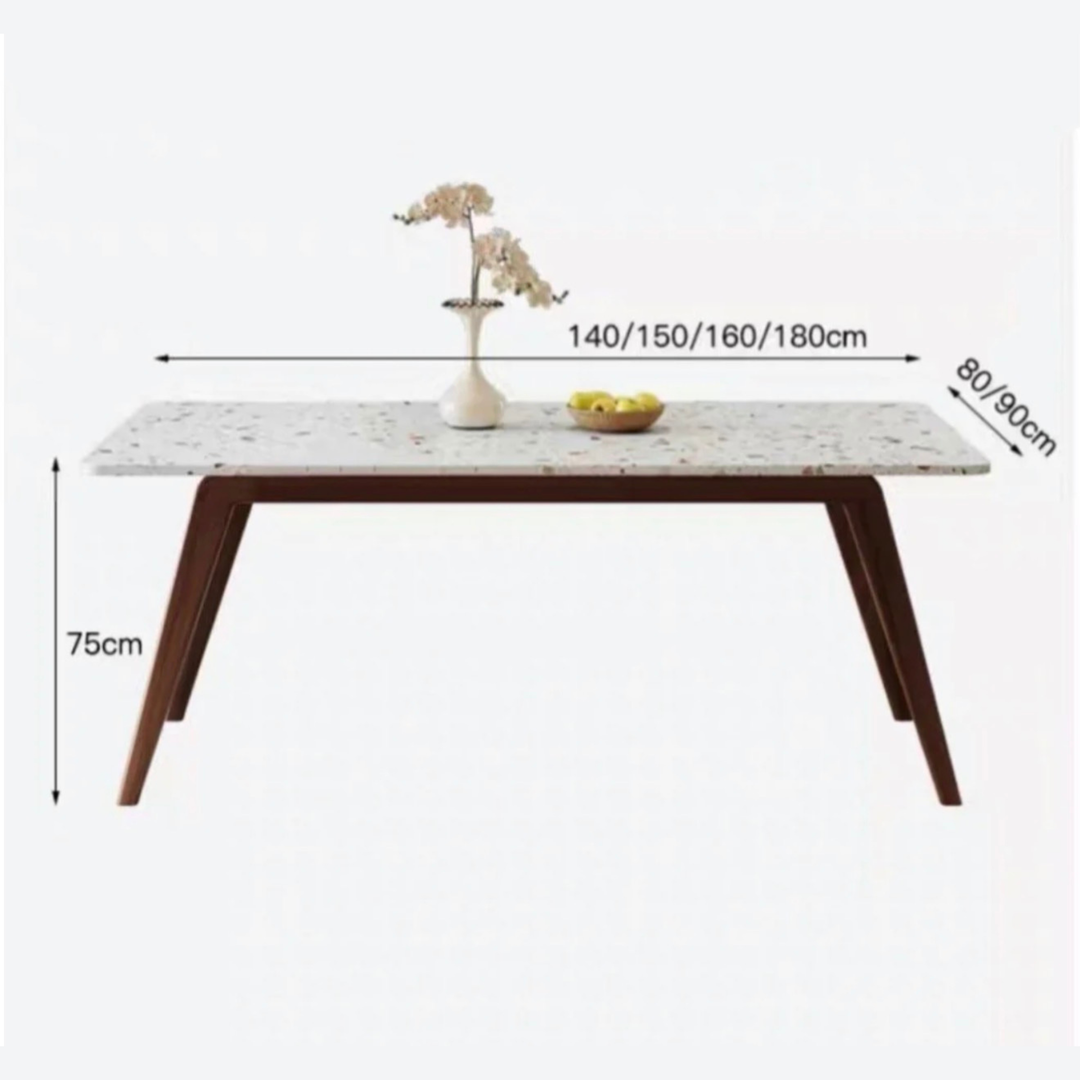 CELINE Modern Terrazzo Dining Table (INSTOCK)