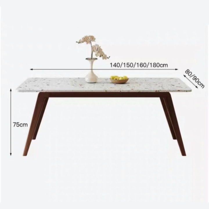 CELINE Modern Terrazzo Dining Table (INSTOCK)