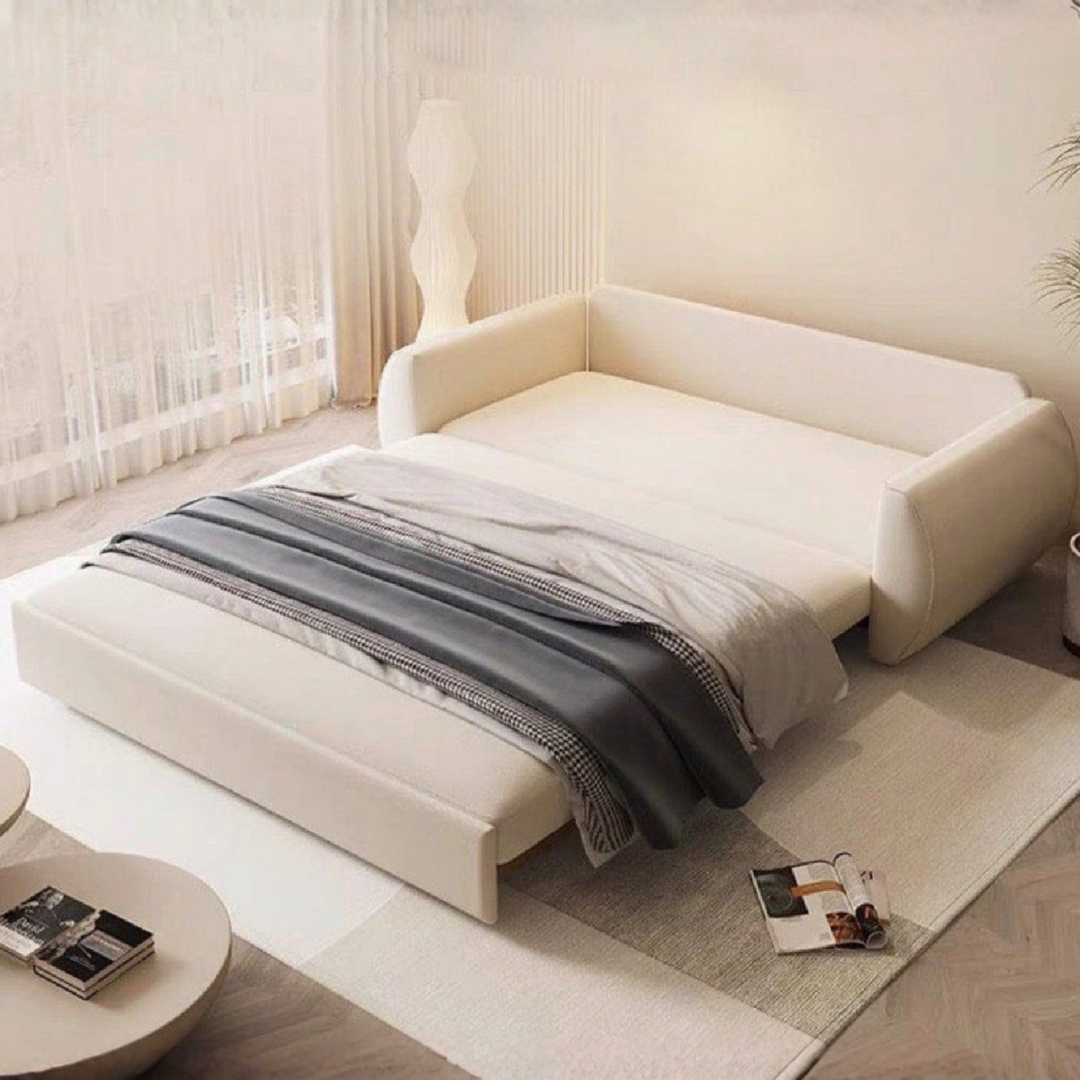 DALLURE Modern Boucle Storage Sofa Bed (INSTOCK)