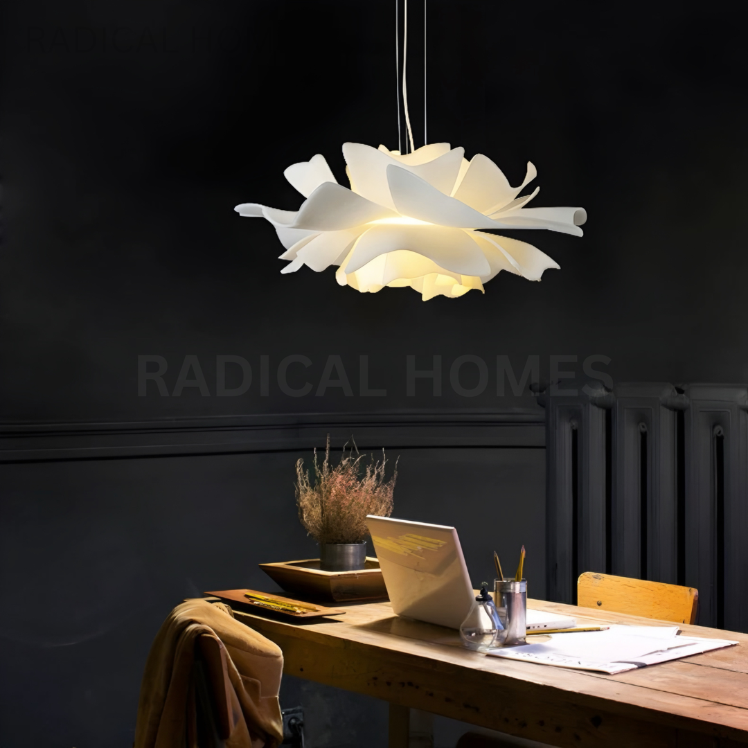 LUNORA Modern Lotus Petal Pendant Light - Radical Homes Singapore