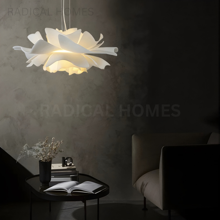 LUNORA Modern Lotus Petal Pendant Light - Radical Homes Singapore