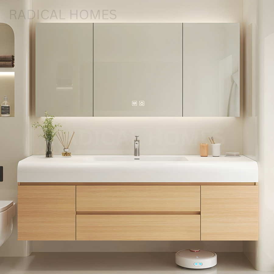 HINORA Modern Minimal Storage Vanity Set - Radical Homes Singapore